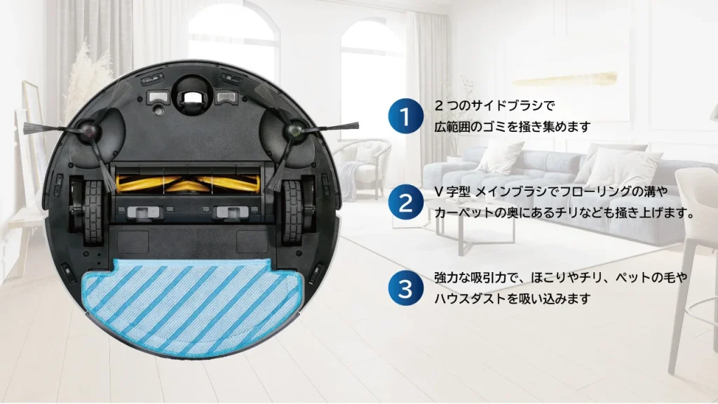エコバックスDEEBOTのN8+とN8Pro+とN8Proの違いを比較!ロボット掃除機